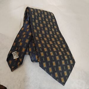 ZILLI tie Men Geometric Luxury